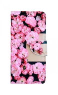 TopQ Case Vivo Y21s booklet Pink flowers 70643 - Phone Case