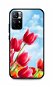 TopQ Kryt Xiaomi Poco M4 Pro 5G silikón Tulips 71450 - Kryt na mobil
