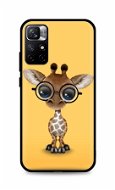 TopQ Kryt Xiaomi Poco M4 Pro 5G silikón Cute Giraffe 71432 - Kryt na mobil