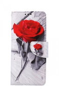 TopQ Case Vivo Y33s booklet Red Rose 71336 - Phone Case