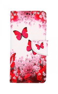 TopQ Case Realme C21Y booklet Pink butterflies 70266 - Phone Case