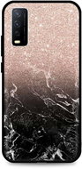 TopQ Cover LUXURY Vivo Y11s solid Sparkling Marble 71546 - Phone Cover
