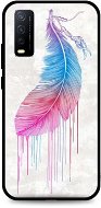 Phone Cover TopQ Cover LUXURY Vivo Y11s solid Feather 70929 - Kryt na mobil