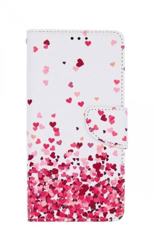 TopQ Case Realme C25Y booklet Hearts 70349 - Phone Case - Main image