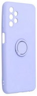 Forcell Cover RING Samsung A13 silicone dark purple 71734 - Phone Cover
