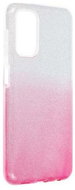Forcell Cover Samsung A13 glitter silver-pink 71704 - Phone Cover