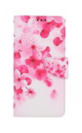 TopQ Case Realme C25Y booklet Pink flowers 70346 - Phone Case