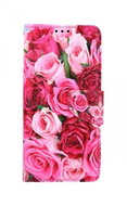 TopQ Case Vivo Y33s booklet Pink roses 71345 - Phone Case