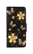 TopQ Case Vivo Y33s booklet Golden flowers 71321 - Phone Case
