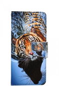 TopQ Case Vivo Y20s Book Brown Tiger 71244 - Phone Case