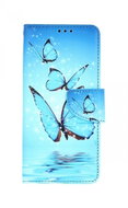 TopQ Case Realme 8i book Blue butterflies 70003 - Phone Case