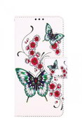 TopQ Case Vivo Y20s book butterflies with flower 71272 - Phone Case