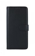 TopQ Puzdro Realme 8i knižkové čierne s prackou 70806 - Puzdro na mobil