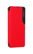 TopQ Case Samsung A22 5G Smart View booklet Red 72128 - Phone Case