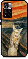 TopQ Cover Xiaomi Redmi Note 11 Pro+ 5G silicone Scared Cat 72532 - Phone Cover