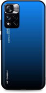 TopQ Cover LUXURY Xiaomi Redmi Note 11 Pro+ 5G solid rainbow blue 72523 - Phone Cover