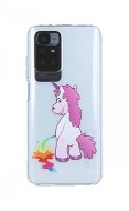 TopQ Cover Xiaomi Redmi 10 silicone Rude Unicorn 71821 - Phone Cover