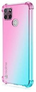 TopQ Cover Realme C21 silicone Shock rainbow mint pink 61724 - Phone Cover