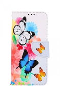 TopQ Case Xiaomi Redmi Note 11 book Color with butterflies 73400 - Phone Case