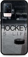 TopQ Cover Vivo V21 5G silicone Hockey Is Life 72914 - Phone Cover