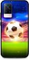 TopQ Cover Vivo V21 5G silicone Football Dream 72863 - Phone Cover