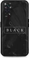 TopQ Cover LUXURY Xiaomi Redmi Note 11 hard Black 71931 - Phone Cover