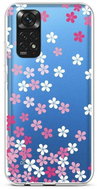 TopQ Cover Xiaomi Redmi Note 11 silicone Pink Blossom 71902 - Phone Cover