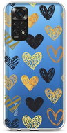 TopQ Cover Xiaomi Redmi Note 11 Silicone Heart 71901 - Phone Cover