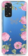 TopQ Cover Xiaomi Redmi Note 11 silicone Peony 71888 - Phone Cover