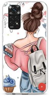 TopQ Cover Xiaomi Redmi Note 11 silicone Girl 71852 - Phone Cover