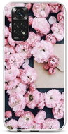 TopQ Cover Xiaomi Redmi Note 11 silicone Pink flowers 71841 - Phone Cover