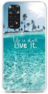 TopQ Cover Xiaomi Redmi Note 11 silicone Sea 71812 - Phone Cover
