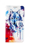 TopQ Case Realme C21 book Drawing of a wolf 60506 - Phone Case
