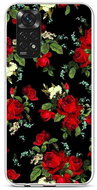 TopQ Cover Xiaomi Redmi Note 11 silicone Flowers of roses 71800 - Phone Cover