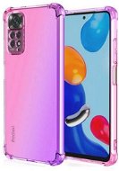 TopQ Cover Xiaomi Redmi Note 11 silicone Shock rainbow pink-purple 71795 - Phone Cover