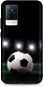 TopQ Kryt Vivo V21 5G silikón Football 72864 - Kryt na mobil