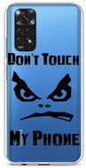 TopQ Cover Xiaomi Redmi Note 11 silicone Don't Touch transparent 71903 - Phone Cover