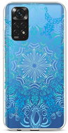 TopQ Cover Xiaomi Redmi Note 11 silicone Blue Mandala 71884 - Phone Cover