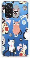 TopQ Cover Xiaomi Redmi Note 11 silicone Cats 2 71867 - Phone Cover