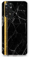 TopQ Cover STYLE Xiaomi Redmi Note 11 silicone Marble black-gold 71793 - Phone Cover