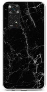 TopQ Cover STYLE Xiaomi Redmi Note 11 silicone Marble black 71791 - Phone Cover