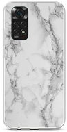 TopQ Cover STYLE Xiaomi Redmi Note 11 silicone Marble white 71788 - Phone Cover