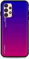 TopQ Kryt LUXURY Samsung A13 pevný dúhový fialový 72310 - Kryt na mobil