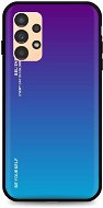 TopQ Kryt LUXURY Samsung A13 pevný dúhový purpurový 72309 - Kryt na mobil