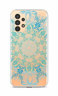 TopQ Cover Samsung A13 silicone Blue Mandala 72082 - Phone Cover