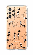 TopQ Cover Samsung A13 silicone Cats 1 72077 - Phone Cover