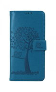 TopQ Xiaomi Redmi Note 11 Pro book case Turquoise tree owls 67749 - Phone Case