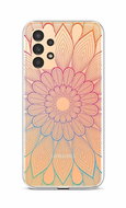 TopQ Cover Samsung A13 silicone Rainbow Mandala 72093 - Phone Cover