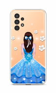 TopQ Cover Samsung A13 silicone Blue Princess 72092 - Phone Cover
