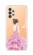 TopQ Cover Samsung A13 silicone Pink Princess 72089 - Phone Cover